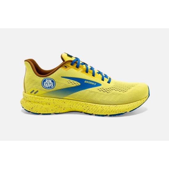 Brooks Launch 8 Golden Kiwi Pale Banana Victoria Blue CA0851 369 Women